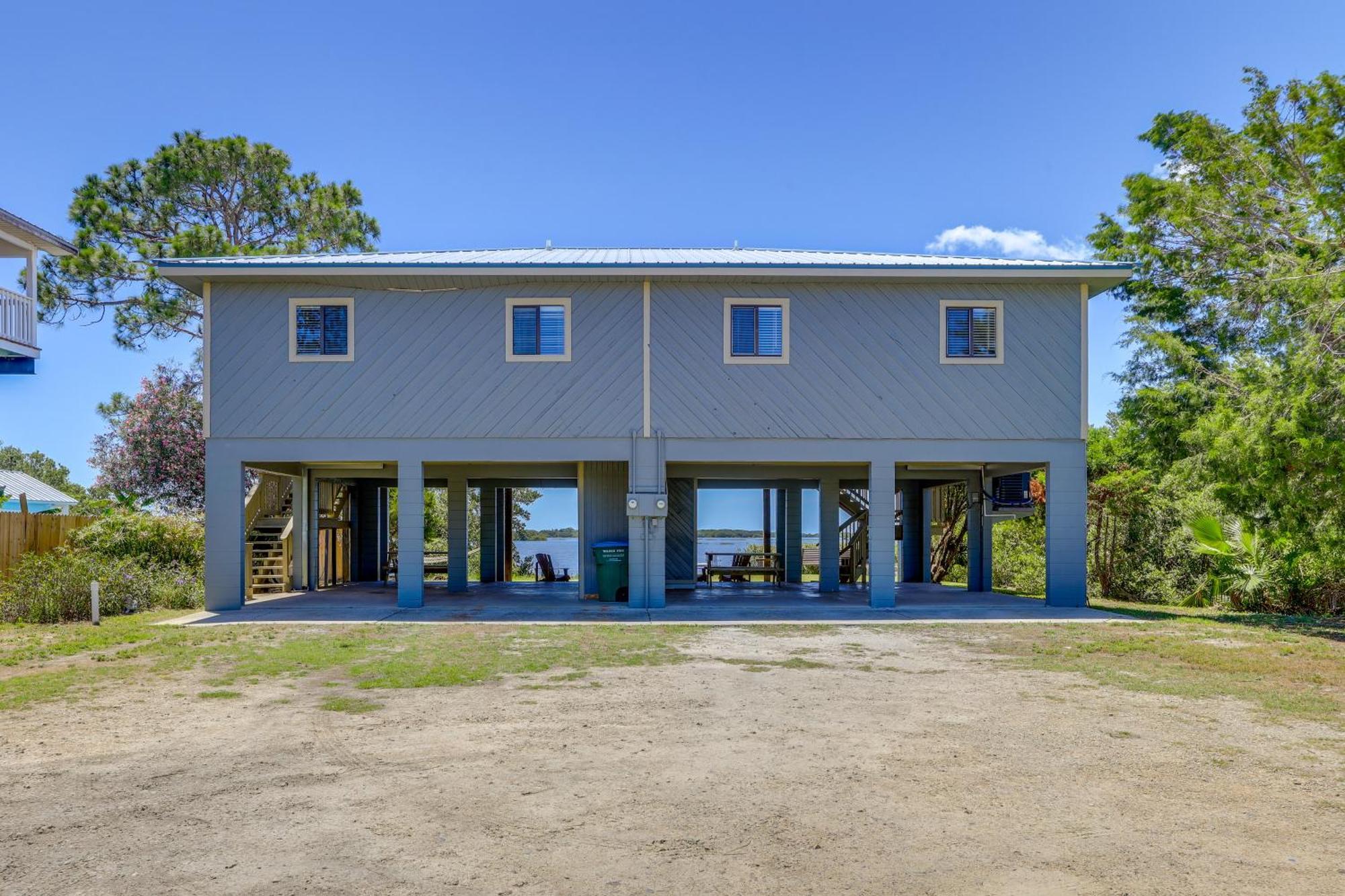 Waterfront Cedar Key Duplex Home Grill And Dock! Екстериор снимка