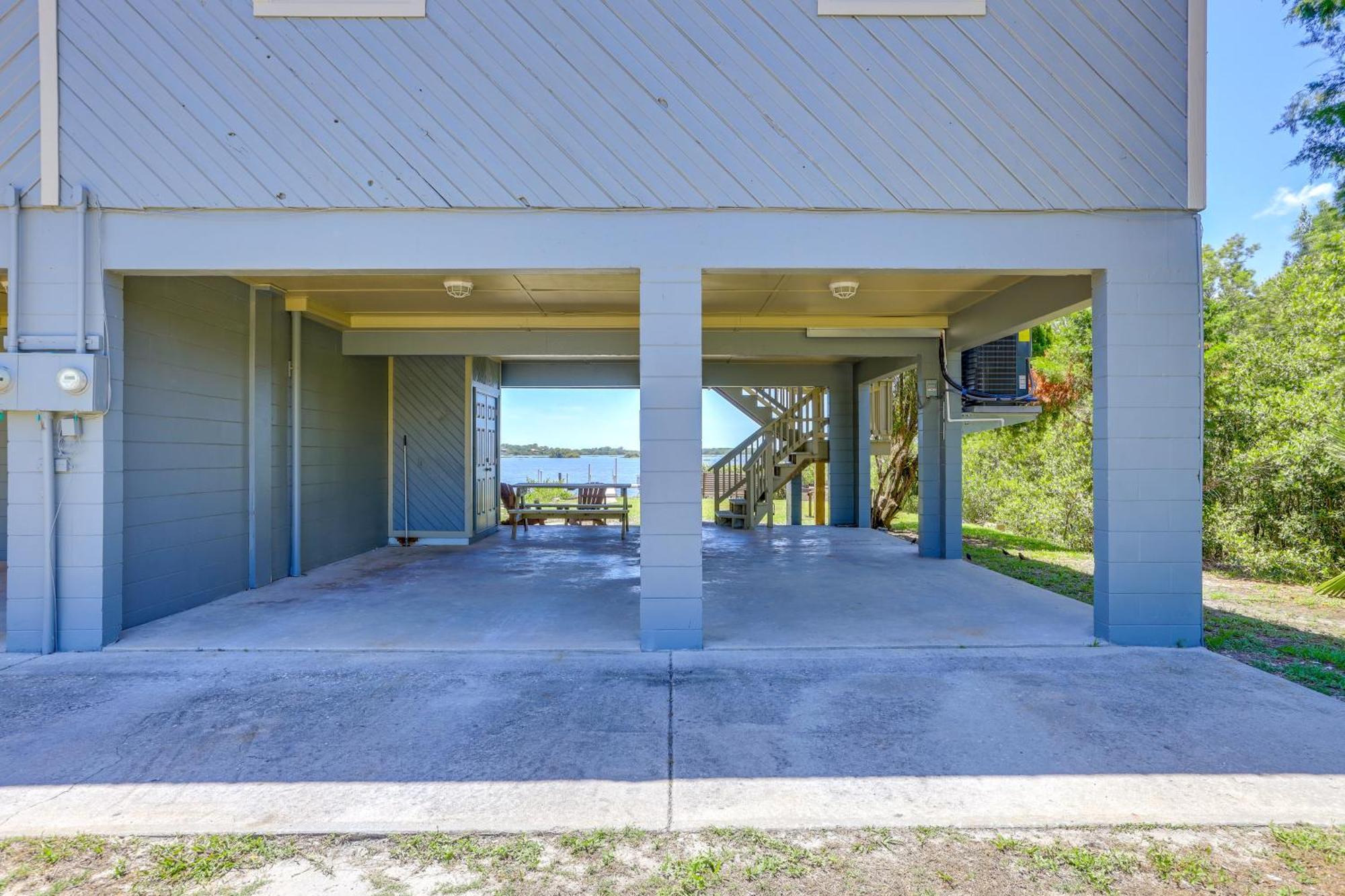 Waterfront Cedar Key Duplex Home Grill And Dock! Екстериор снимка